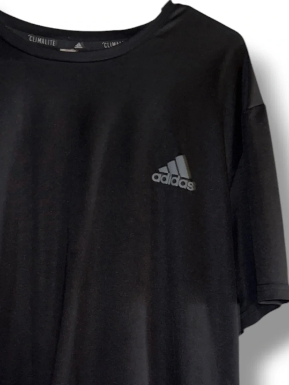Adidas Climalite Black Performance Shirt Mens Sz XL Athletic Sport Gorpcore